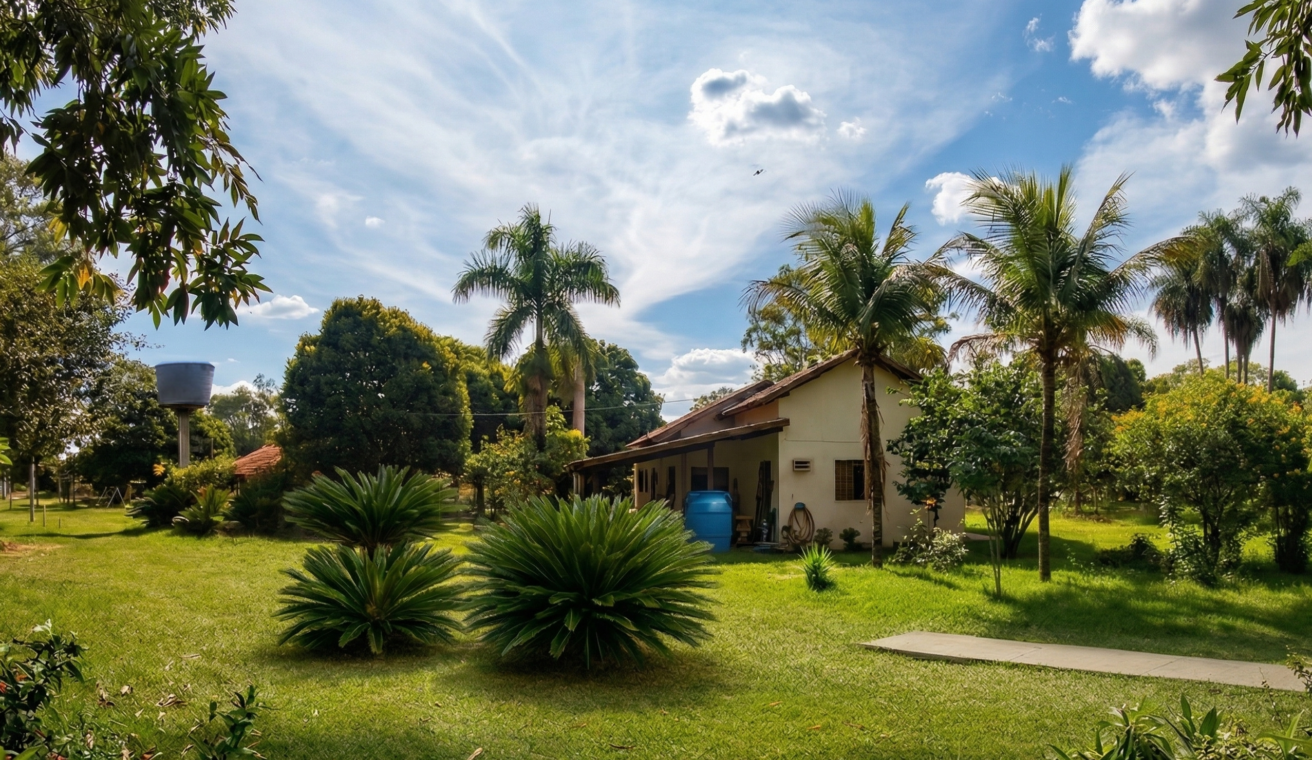 Área da comunidade terapêutica Reviva